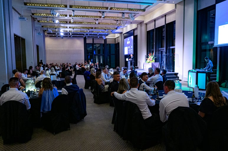 Benchmark Gala at night
