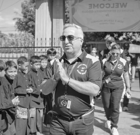 Stefan at Grand School Opening for Classroom of Hope 2025