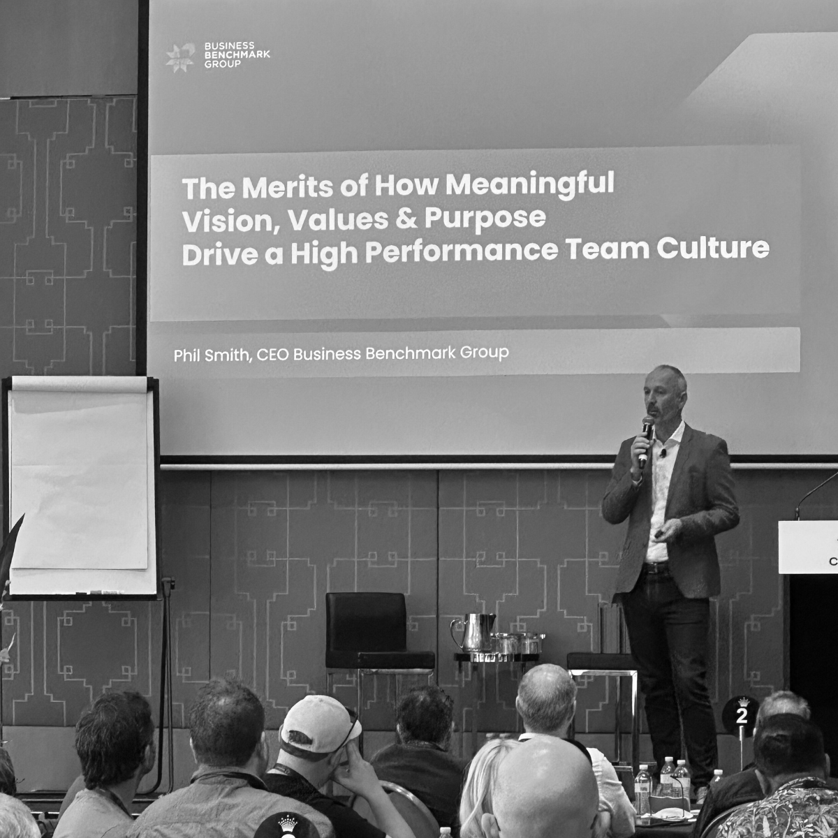 Phil Smith at Benchmark Day 