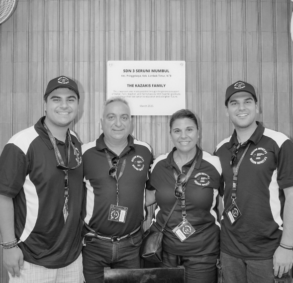 Stefan Kazakis Donation to Classroom of Hope