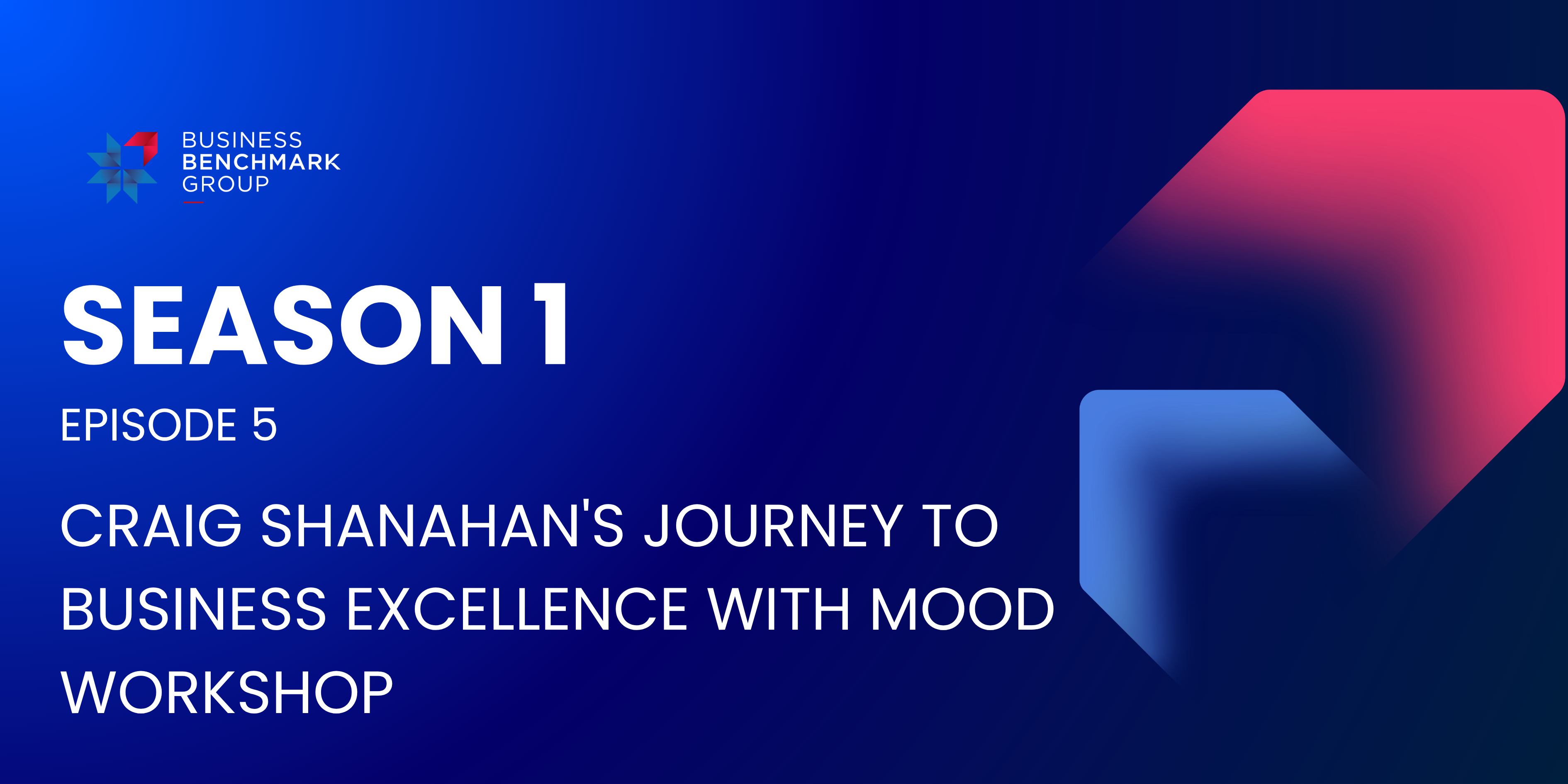 SEASON 1 Episode 5 Craig Shanahan's Journey to Business Excellence with Mood Workshop