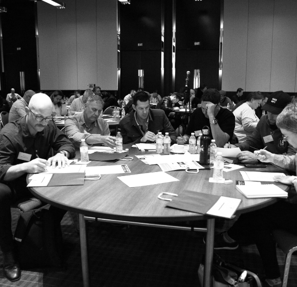 Founders at Business benchmark Group Planning Intensive 